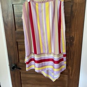 Cute wrap style satin handkerchief style skirt